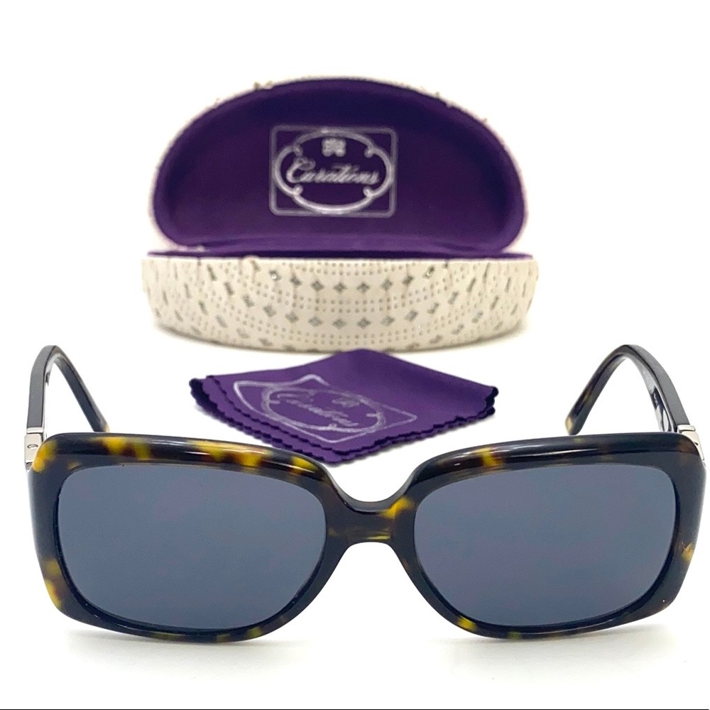 Anne Klein Tortoise Shell Oversized Square Sunnies - image 2